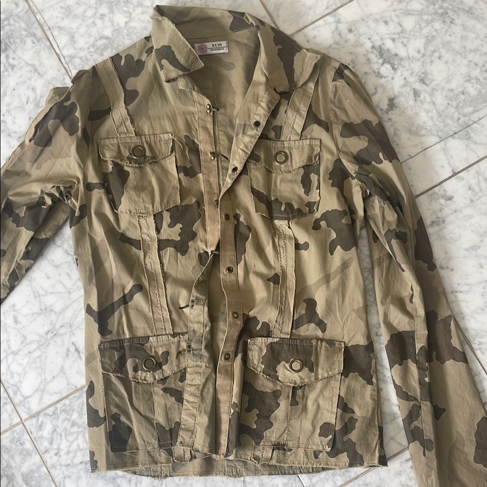 XCVI Light weight Camouflage Military Jacket
